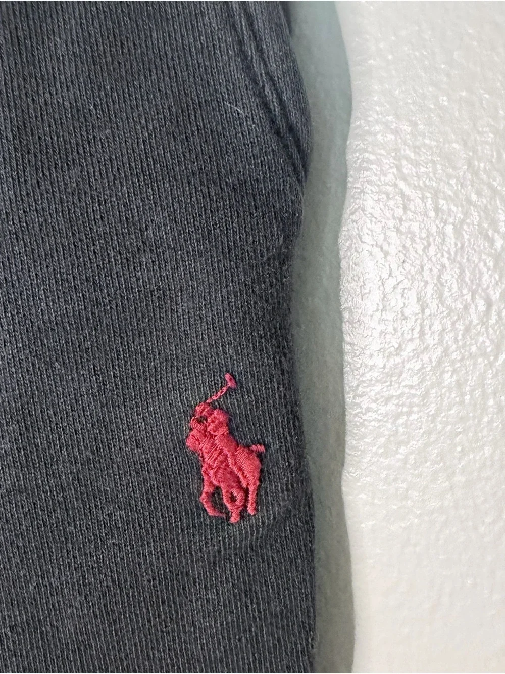 Polo by Ralph Lauren Black Sweatpants with Red Pony